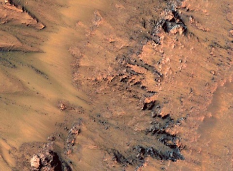Na Marsie płynie woda