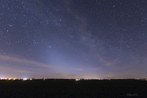 Udane polowanie na światło zodiakalne