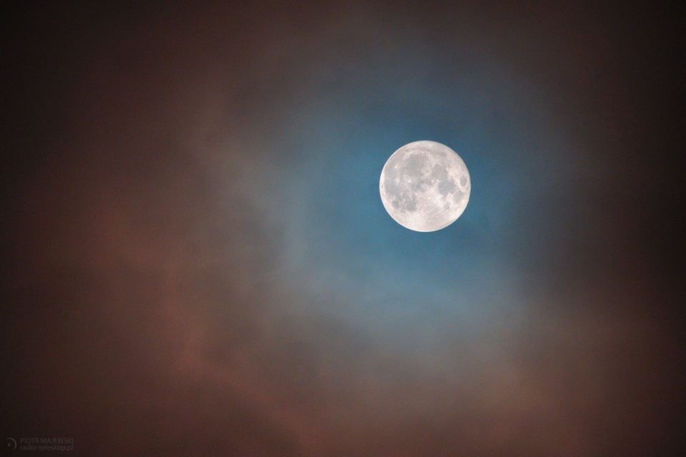 15 listopada 2016 - Supermoon. Foto © Piotr Majewski