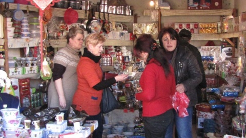 Gruzja: Batumi - na zakupach. Fot. Radosław Kożuszek