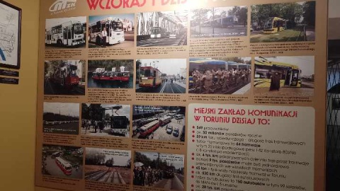 „Autobusem i tramwajem po dawnym Toruniu”. Fot. Michał Zaręba