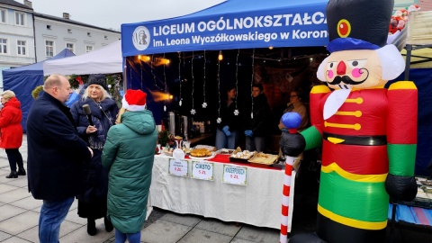 Na tym jarmarku nikt nie chce zarobić, tu ideą jest pomoc i wspólnota. Fot. Żaneta Walentyn/PR PiK