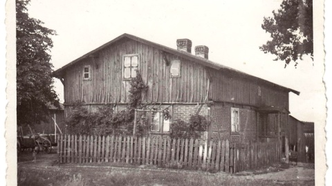 Dom w którym mieszkał sołtys Wrzosów Kazimierz Ruszkowski. Fot. zbiory prywatne