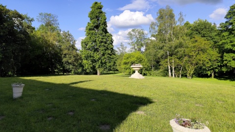 Park przy dworze w Małej Komorzy. Fot. Żaneta Walenyn/PR PiK