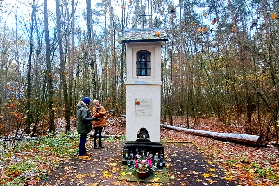 Kapliczka św. Rozalii w Przecznie pod Toruniem. Fot. nadesłane