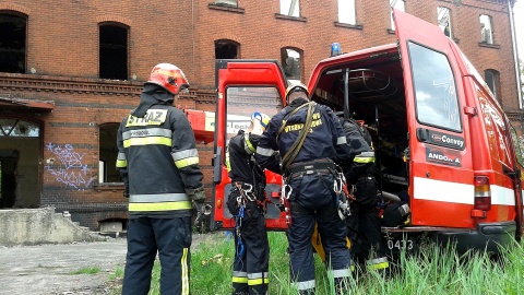 Zawalił się pustostan w Toruniu. 1 osoba zginęła