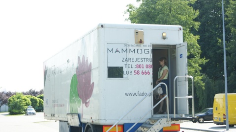 Mammobus przy Mysiej Wieży w Kruszwicy