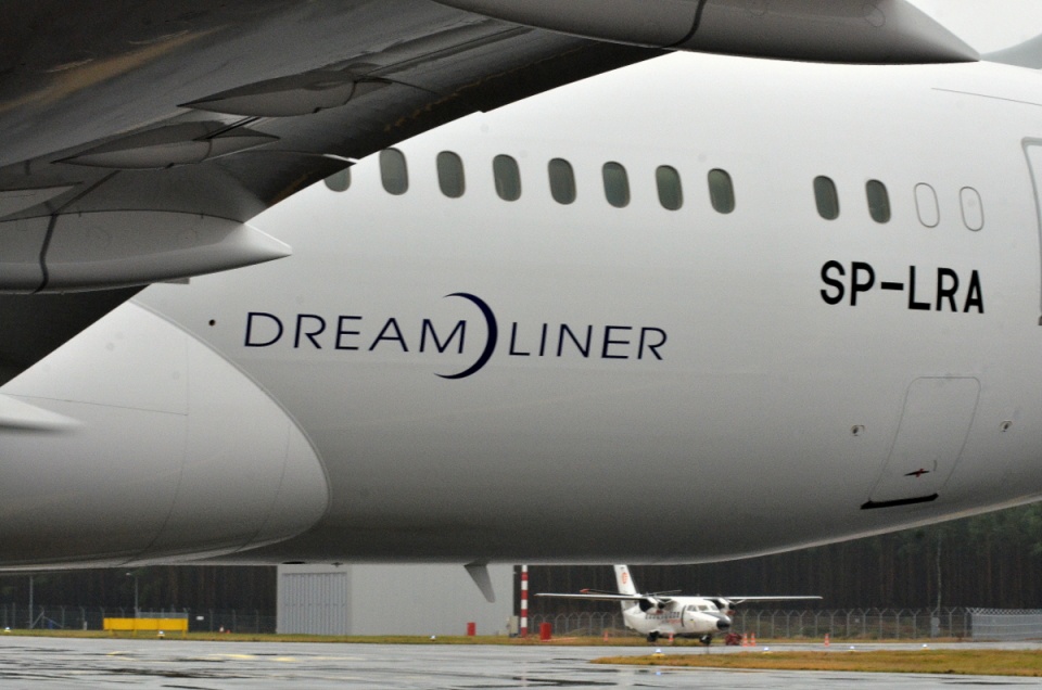 Boeing przeprowadził próbny lot samolotu Dreamliner 787. Do testu wybrano maszynę wyprodukowaną dla polskiego LOT-u. Fot. Archiwum