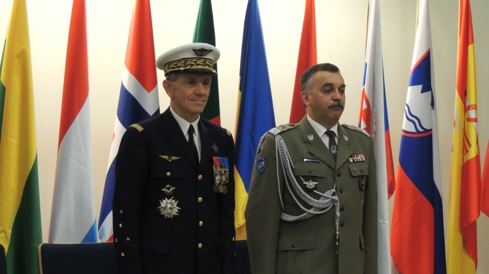 Uroczyste przekazanie obowiązków dowódcy odbyło się w Centrum Szkolenia Sił Połączonych. Fot. Maciej Wilkowski