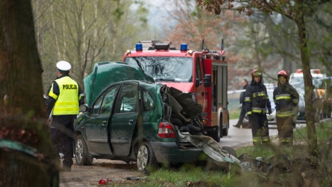 Wypadek koło Chełmna - 7 zabitych i 2 rannych