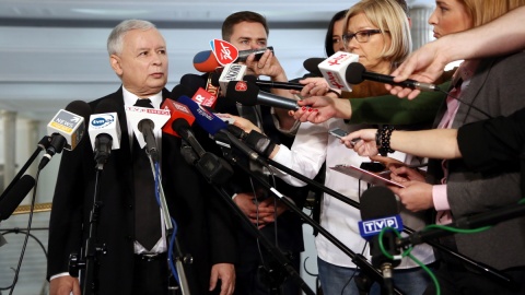 Kaczyński: PiS złożył wniosek o wotum nieufności wobec rządu [wideo]