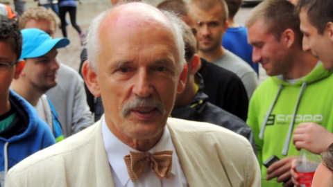 Janusz Korwin-Mikke gościł we Włocławku i w Toruniu