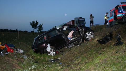 Tragiczny wypadek na drodze krajowej nr 5