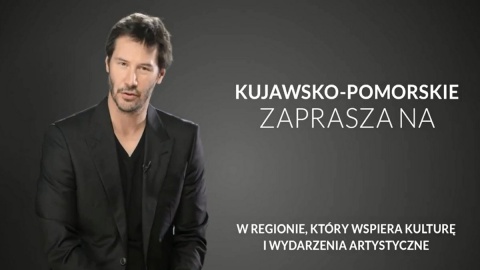 Keanu Reeves promuje wydarzenia kulturalne w województwie kujawsko-pomorskim [wideo]