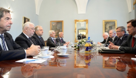 W Pałacu Prezydenckim spotkanie z konstytucjonalistami
