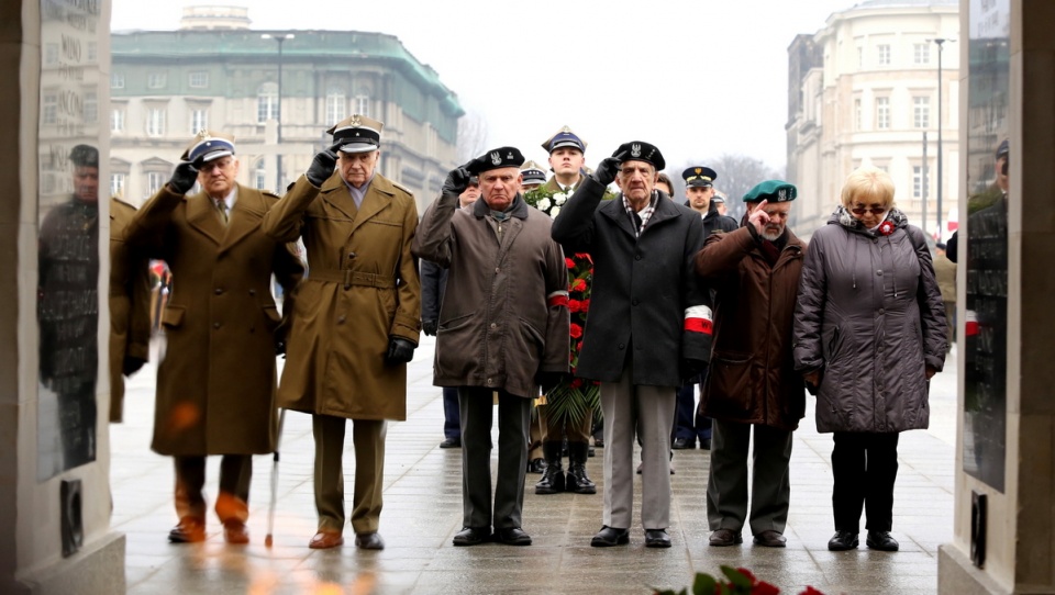 Narodowy Dzień Pamięci „Żołnierzy Wyklętych”. Fot. PAP/Tomasz Gzell