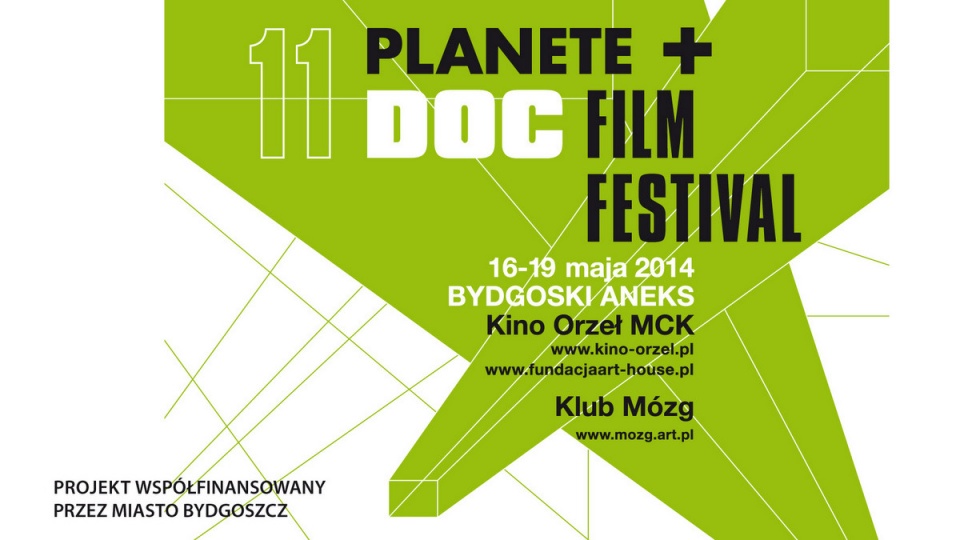 Bydgoski Aneks Festiwalu Planete+ Doc, rozpoczyna się już w piątek - 16 maja. Grafika nadesłana