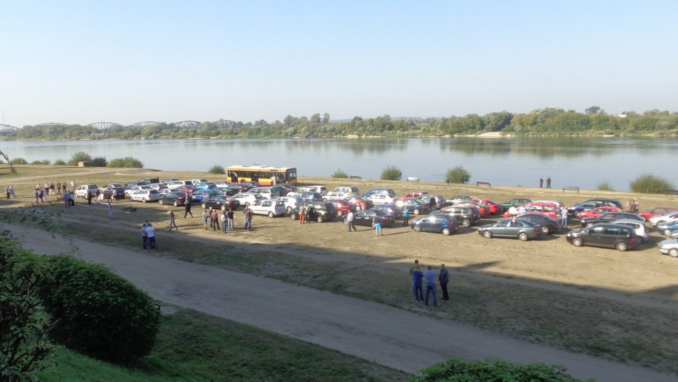 Kierowcy 80 aut mieli przesiąść się do autobusu. Fot. Marcin Doliński