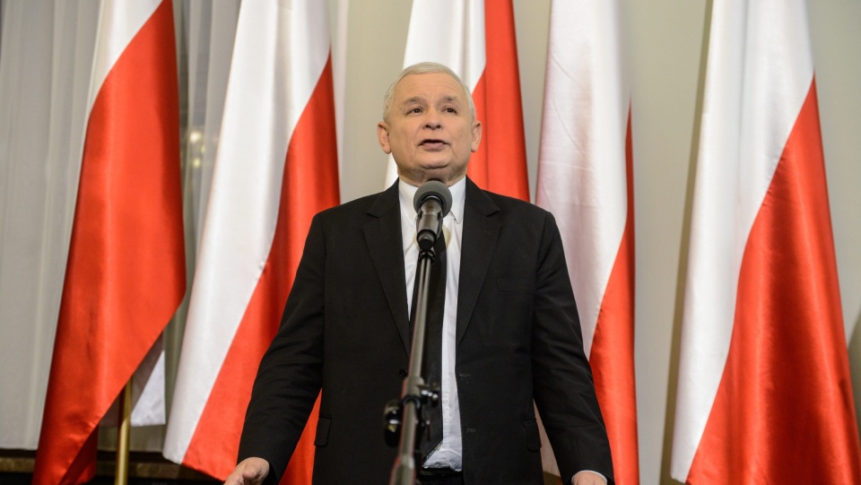 Prezes PiS Jarosław Kaczyński o sytuacji powstałej po wyborach samorządowych. Fot. PAP/Jakub Kamiński