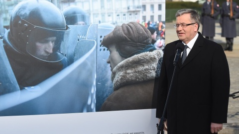 Komorowski: Majdan wielkim wezwaniem do świata, by pomóc Ukrainie