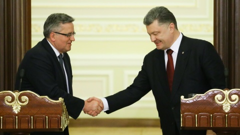 Komorowski: Polska nie uchylałaby się od udziału w operacji pokojowej na Ukrainie