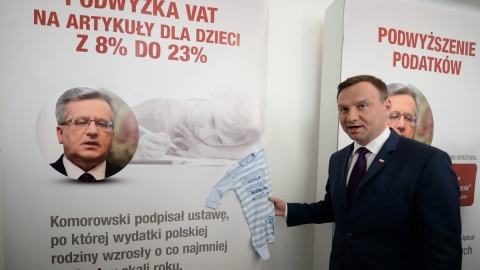 Duda: Komorowski godził się na antyspołeczne rozwiązania proponowane przez PO