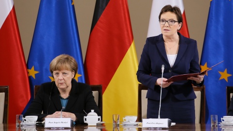 Kopacz i Merkel o roli Bartoszewskiego w relacjach Polski i Niemiec