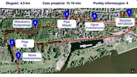 Spacer z aplikacją mobilną po Bydgoskim Przedmieściu w Toruniu