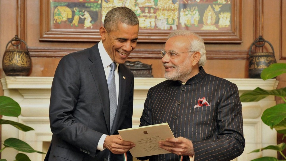Od 25 stycznia Barack Obama przebywa w Indiach z trzydniową wizytą. Fot. PAP/EPA