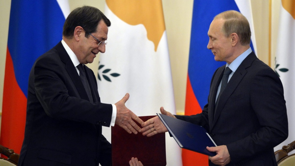 Zdaniem Putina, współpraca wojskowa Rosja-Cypr nie jest skierowana przeciwko żadnej trzeciej stronie. Fot. PAP/EPA