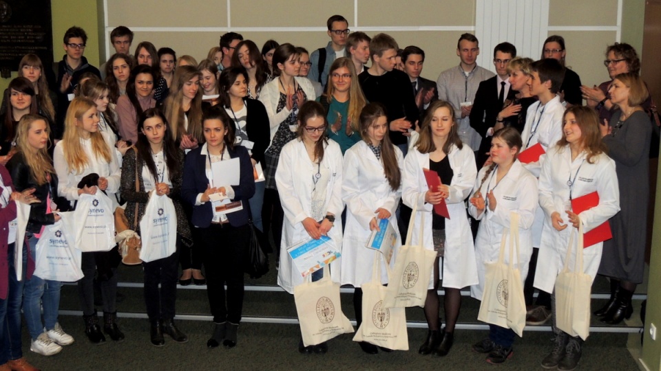 W konkursie LAB-TEST wzięli udział uczniowie o zacięciu medycznym z całego regionu kujawsko-pomorskiego. Fot. Tatiana Adonis