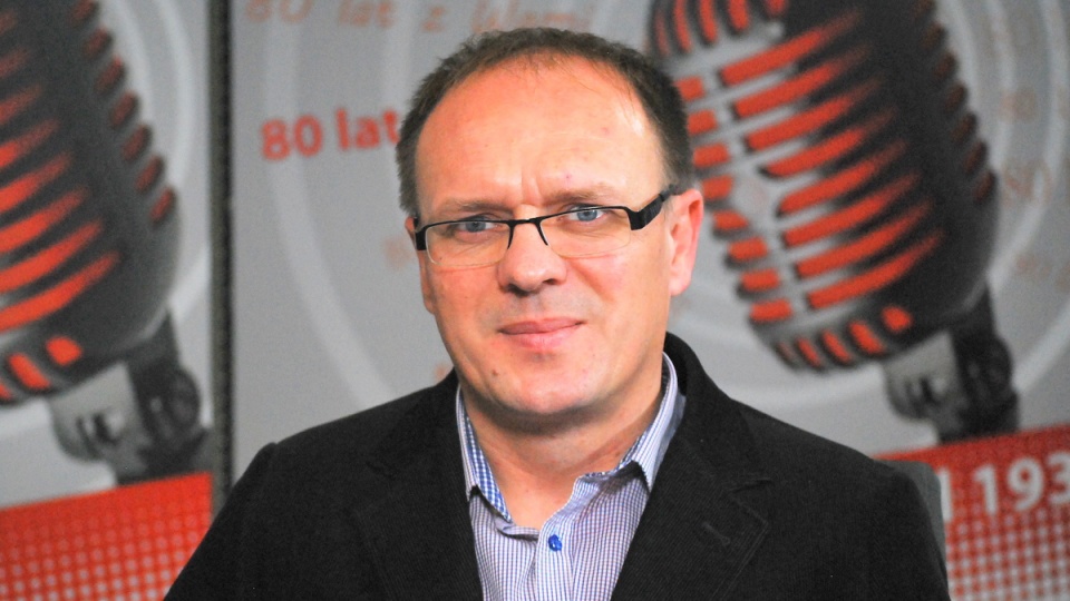 Jarosław Jakub Koprowski, przewodniczący Związku Zawodowego Strażaków "Florian".