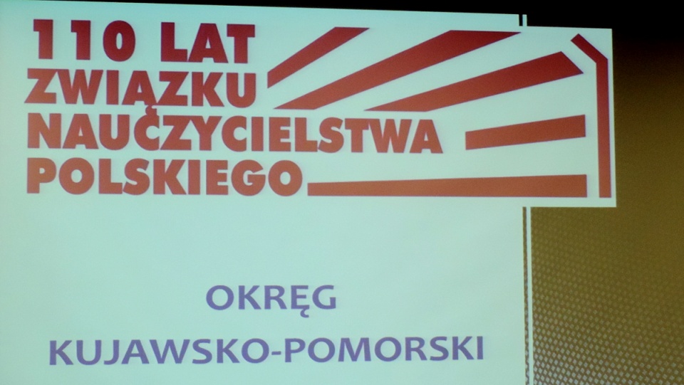 W uroczystośco rocznicowej uczestniczyli członkowie Związku Nauczycielstwa Polskiego z całego regionu kujawsko-pomorskiego. Fot. Lech Przybyliński