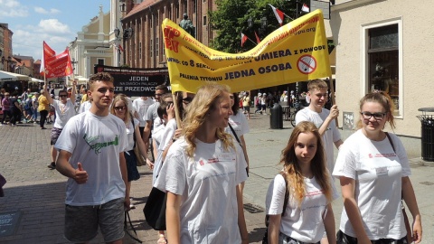 Toruń obchodzi Światowy Dzień Bez Tytoniu