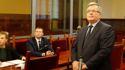 Bronisław Komorowski świadkiem na rozprawie w Toruniu