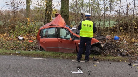 Śmiertelny wypadek w powiecie tucholskim