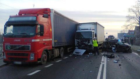 Nieuwaga i alkohol przyczyną wypadku w Kruszynie