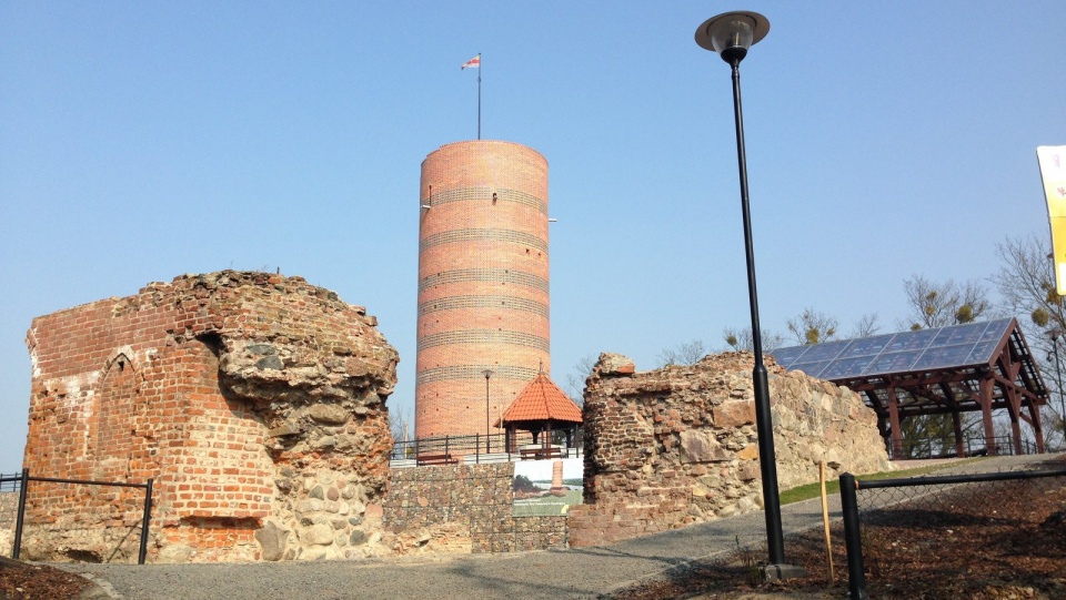 Odbudowana wieża "Klimek" w Grudziądzu. Fot. Archiwum