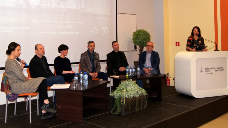 Debata oficjalnie zainaugurowała festiwal filmów dokumentalnych - Millenium Docs Against Gravity. Fot. Henryk Żyłkowski