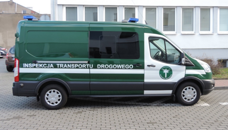 Specjalistyczny pojazd trafi do włocławskiego oddziału Inspektoratu Transportu Drogowego. Fot. Lech Przybyliński