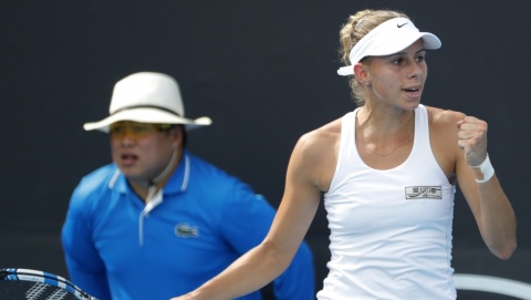 Australian Open - Linette odpadła w pierwszej rundzie