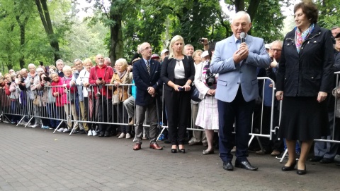 Gwiazda Ireny Szewińskiej na Ciechocińskim Deptaku Sław