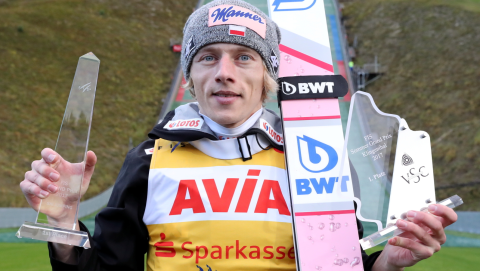 Letnia GP w Klingenthal - Dawid Kubacki wygrywa konkurs i cykl