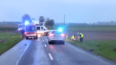 Śmiertelne potrącenie pod Lubrańcem