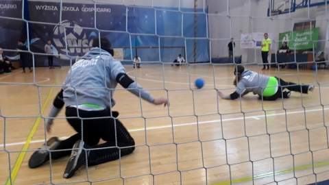 Rozgrywki goalball w ramach Integracyjnych Mistrzostw Polski w Bydgoszczy