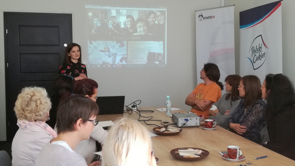 W ramach kampanii "BohaterON. Włącz historię" na zorganizowanym w Bydgoszczy seminarium prezentowano pedagogom alternatywne sposoby uczenia nastolatków. Fot. Robin Jesse