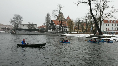 Bydgoszcz Niekonwencjonalnie - tym razem kajakiem po Brdzie