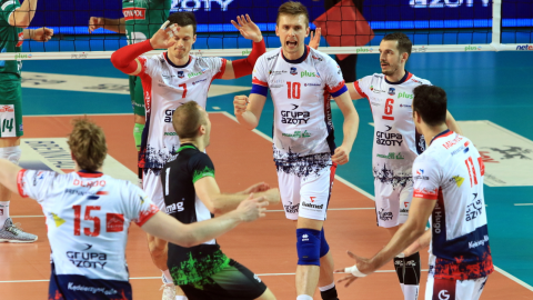 Ekstraklasa siatkarzy - PGE Skra i ZAKSA w finale