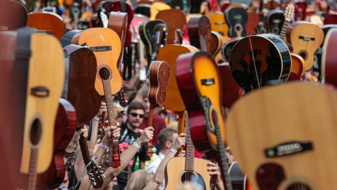 Gitarowy Rekord Guinnessa pobity we Wrocławiu