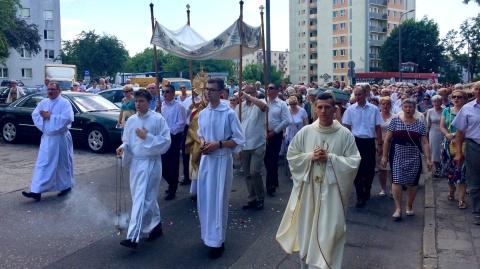 Boże Ciało na ulicach Bydgoszczy